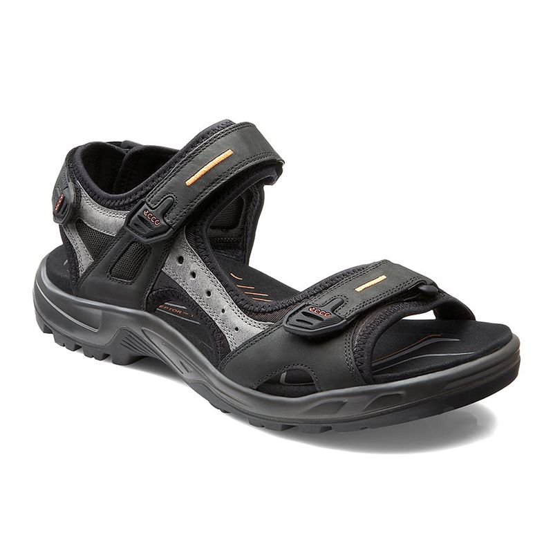 Sandalias Ecco Offroad Para Hombre,Negras,912875-MKN